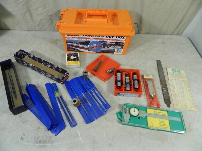 lot 111 image: Reloading Dies, Machinist   Gun Smithing