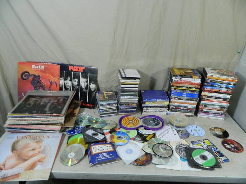 lot 128 image: Records, DVDs, CDs, and More