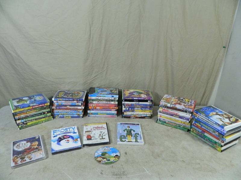 lot 129 image: 65 Kids Dvds