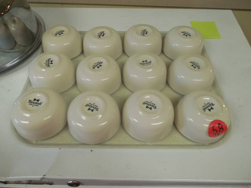 (12) SMALL SOUP BOWLS