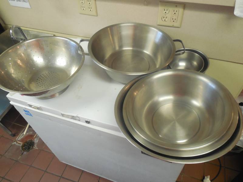 8 PIECE SS BOWL SET