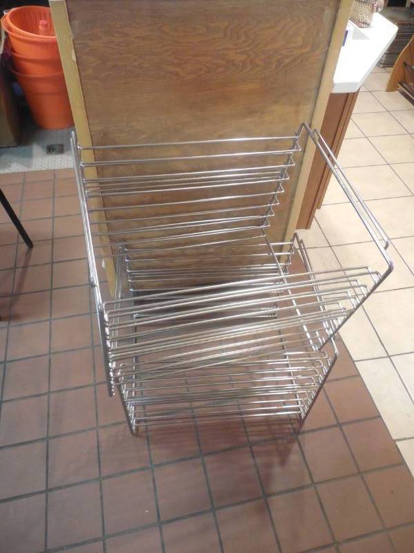 (2) 8 TIER FREEZER RACKS