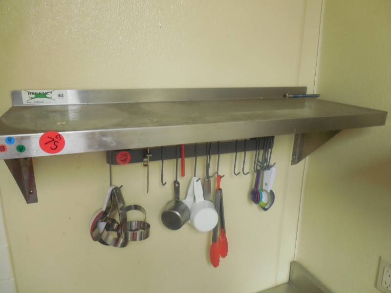 REGENCY STAINLESS STEEL SHELF