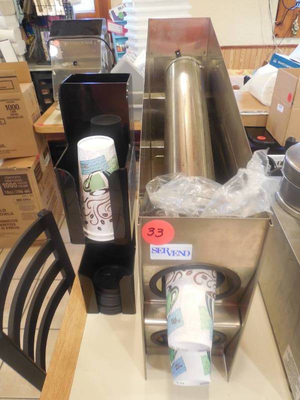 SERVEND TO GO CUP STATION