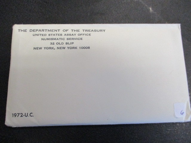1972 United States Mint Uncirculated Coin Set
