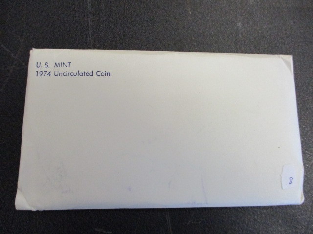 1974 United States Mint Uncirculated Coin Set