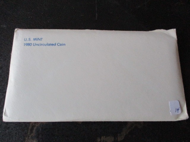 1980 United States Mint Uncirculated Coin Set