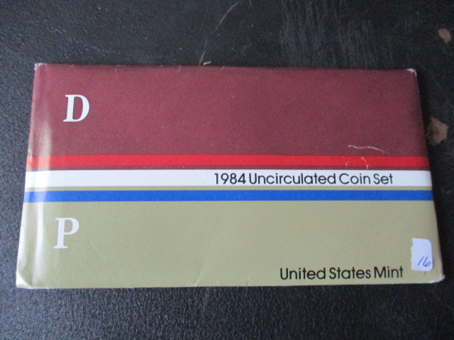 1984 United States Mint Uncirculated Coin Set