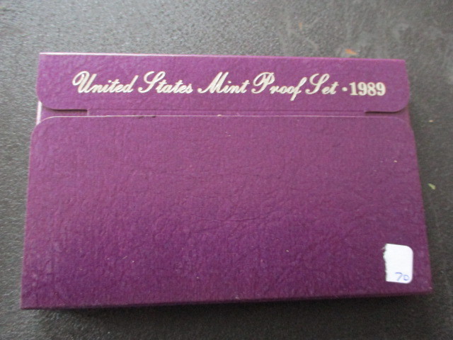 1989 United States Mint Proof Set
