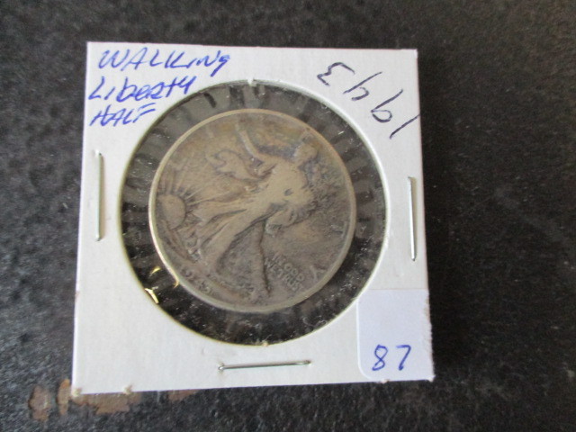 1943 Walking Liberty Half Dollar