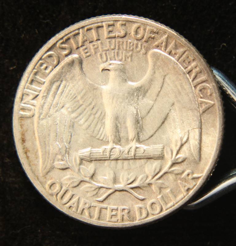 1955 WASHINGTON SILVER QUARTER BU
