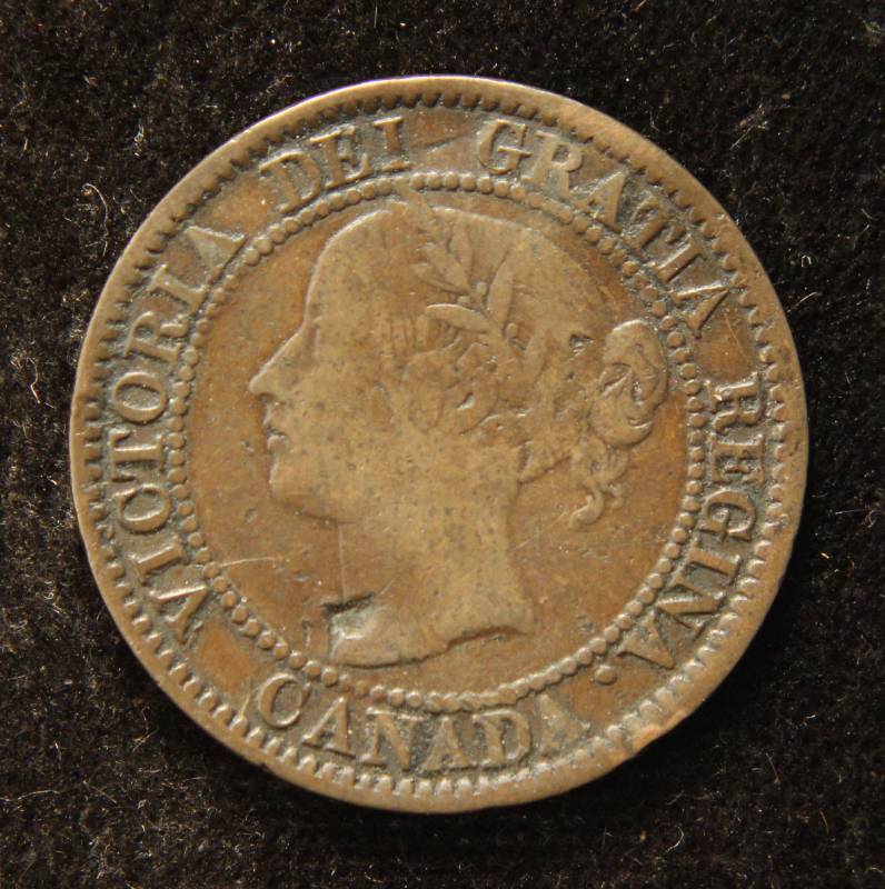 1859 CANADA LARGE CENT