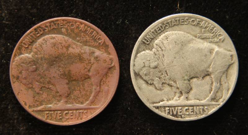 2 BETTER DATE BUFFALO NICKELS 1926-D & 1927-D