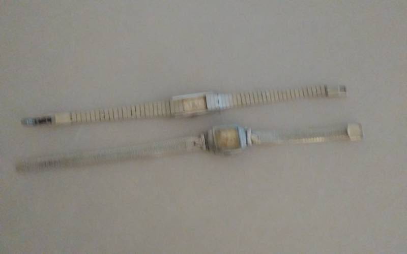 2-Vintage Ladies Watches ( DuBois, Avalon 17-Jewel)