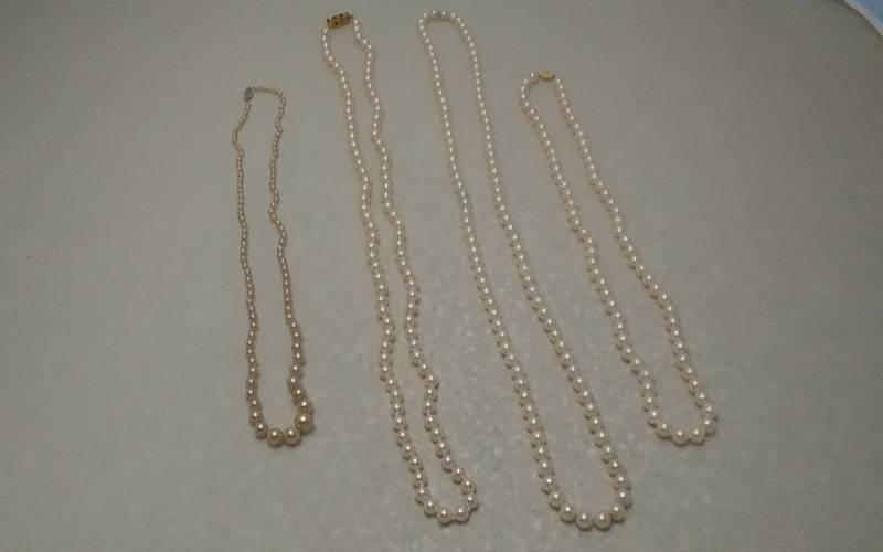 4-Pearl Strands (10K, 14K, Monet, Other)