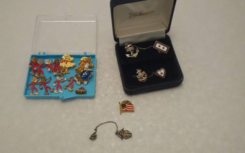 Reddy Kilowatt, NSP Pins, US NavyBlue Star Pins