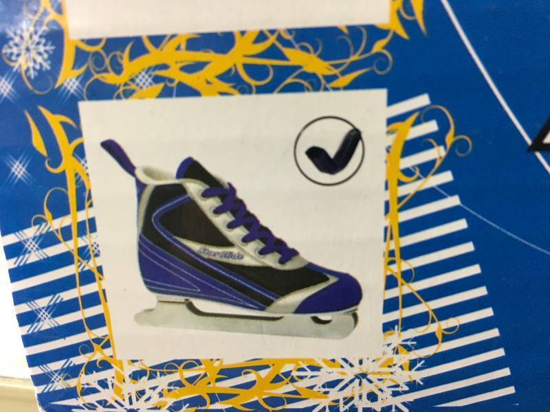 lot 515 image: Boys Star Glide Double Runner Ice Skates Size 2