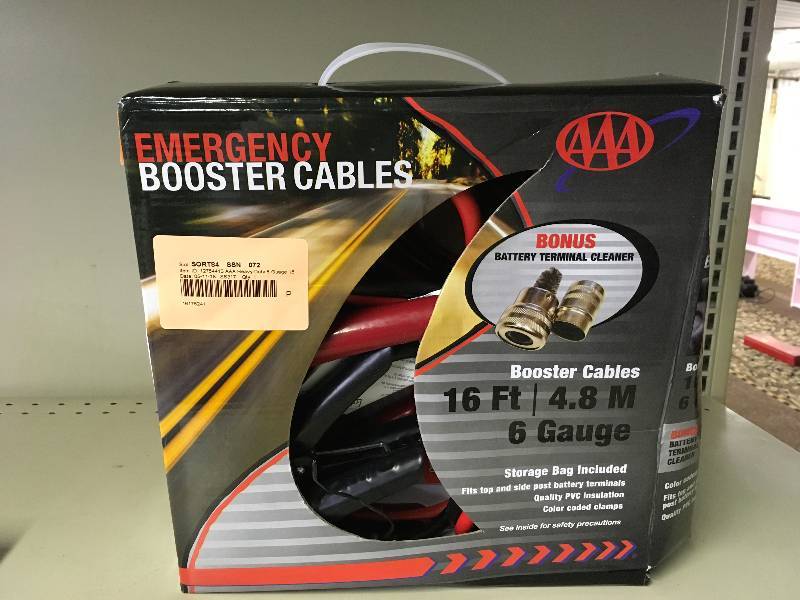 lot 528 image: AAA Emergency Booster Cables
