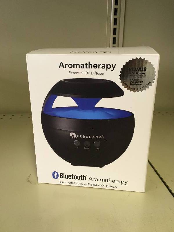 lot 546 image: Bluetooth Aromatherapy Essential Oil Diffuser