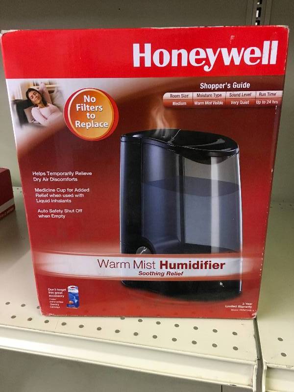 lot 561 image: Honeywell Warm Mist Humidifier