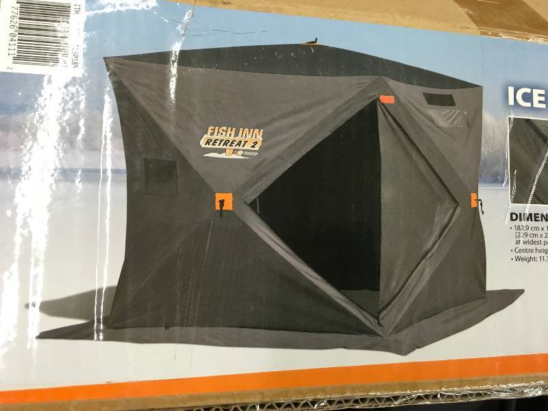 lot 577 image: Equinox Ice Fishing House, Retail $149.99