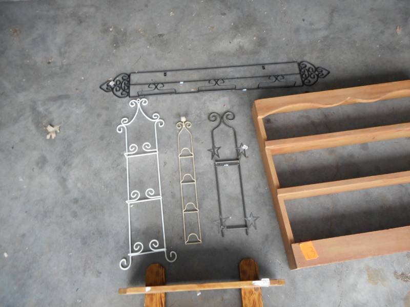 lot 13 image: Hanging Shelves and Racks