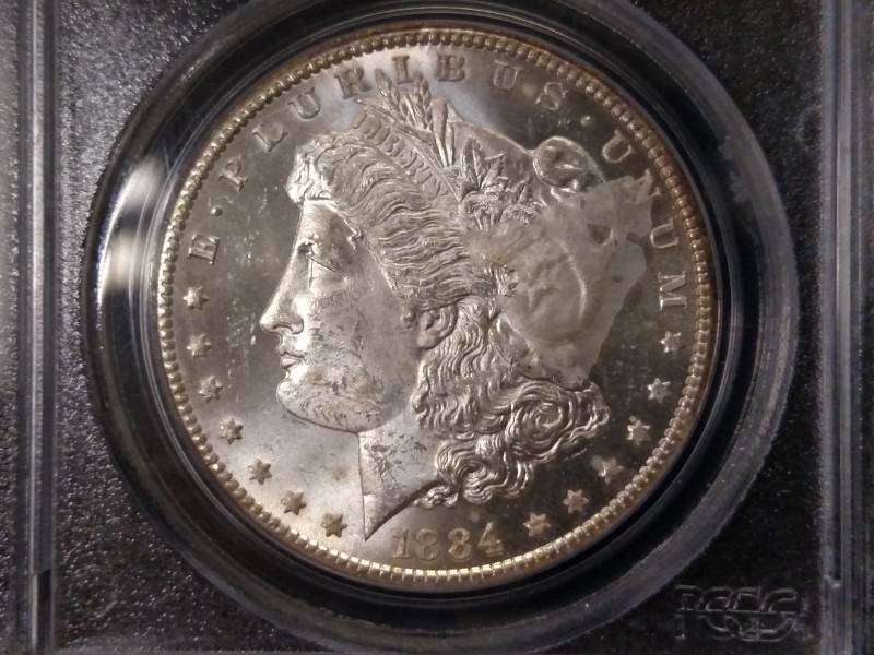 1884 CC PCGS MS63 Morgan Silver Dol...