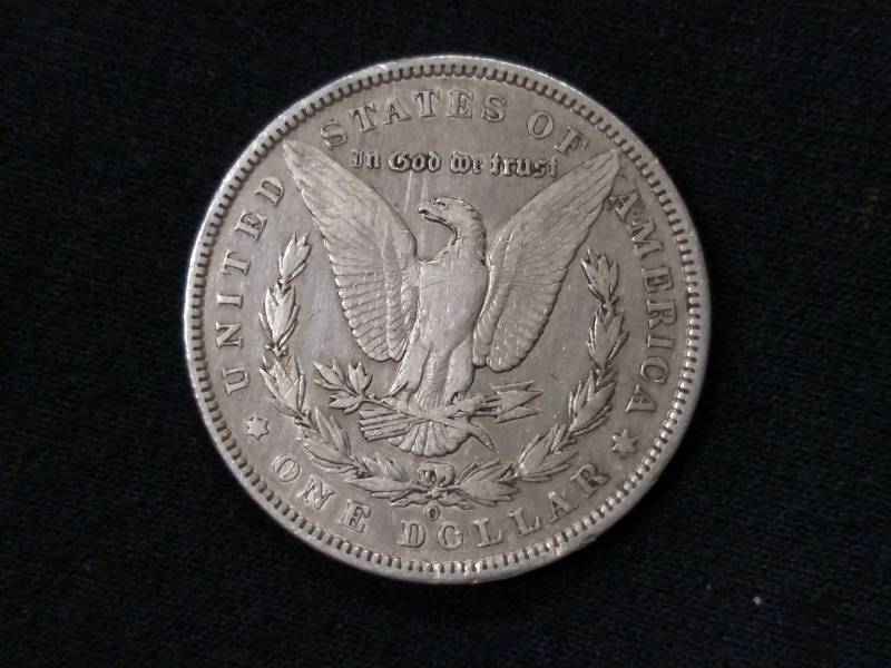 1892 O Morgan Silver Dollar...
