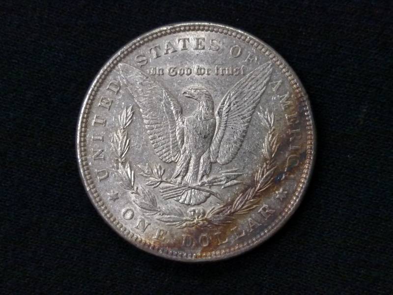 1898 AU Morgan Silver Dollar...