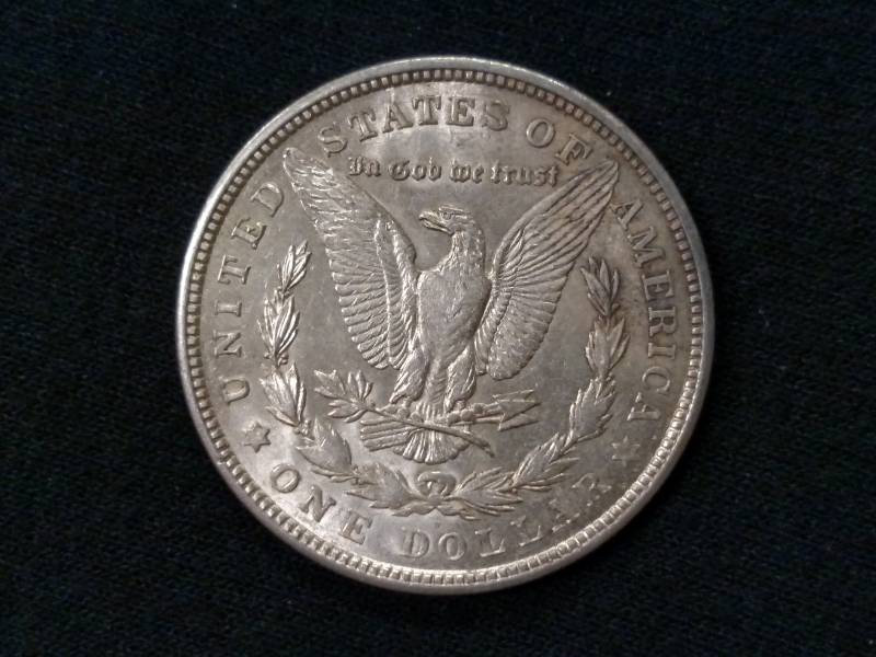 1921 D AU Morgan Silver Dollar...
