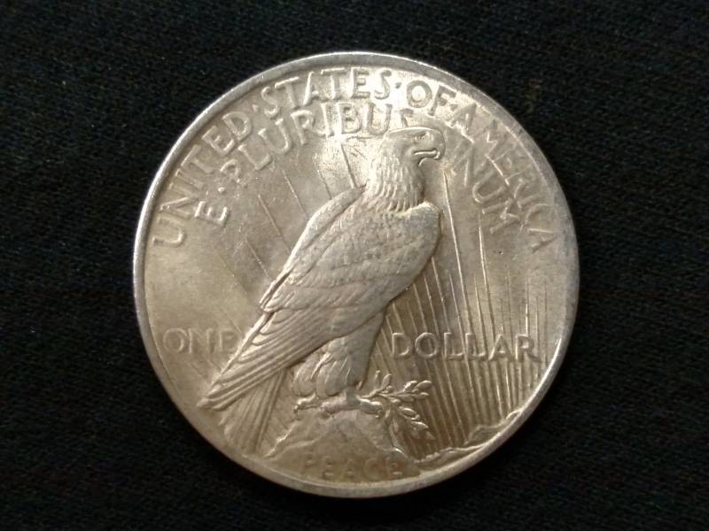 1923 Peace Silver Dollar...