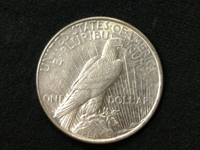 1923 D Peace Silver Dollar...
