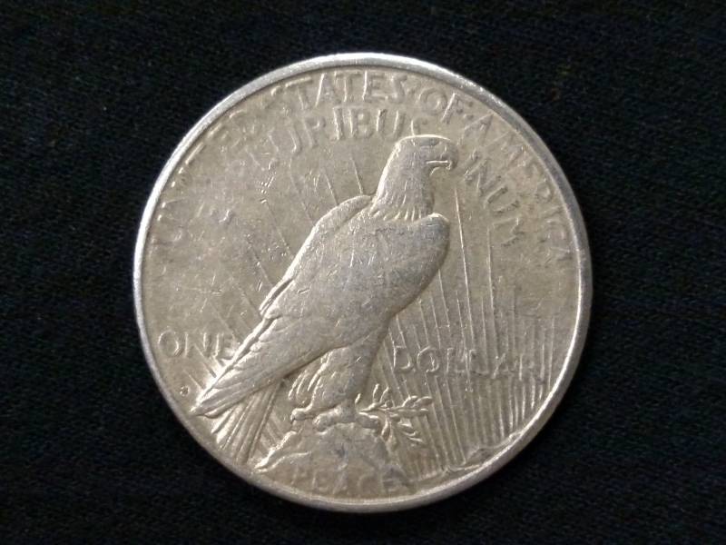 1923 S Peace Silver Dollar...