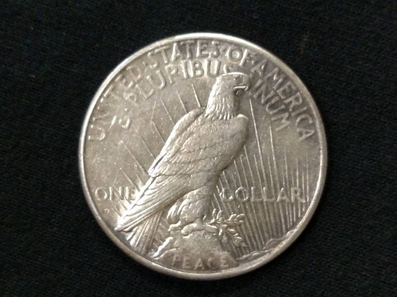 1927 S Peace Silver Dollar...