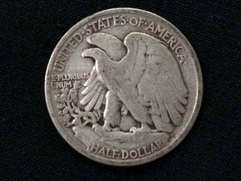 1935 Walking Liberty Silver Half Do...