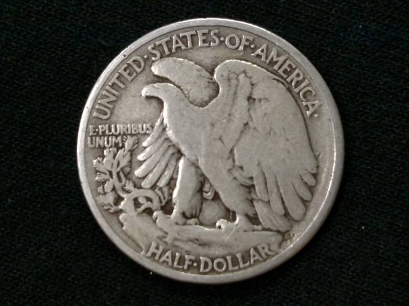1936 Walking Liberty Silver Half Do...