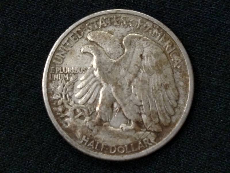 1937 Walking Liberty Silver Half Do...