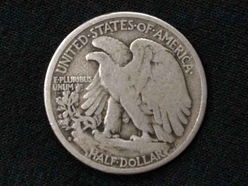 1941 D Walking Liberty Silver Half ...