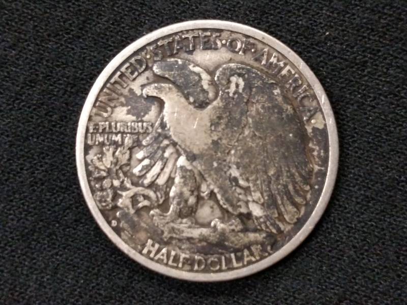 1943 D Walking Liberty Silver Half ...