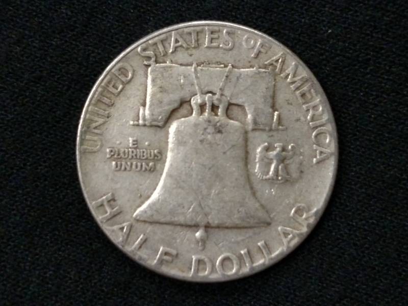 1951 Franklin Silver Half Dollar...