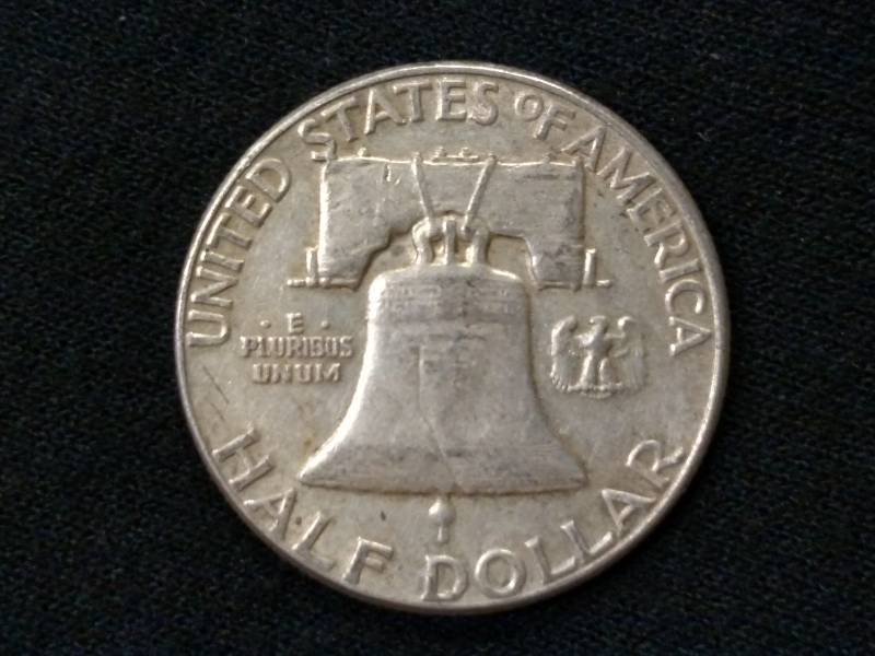 1961 Franklin Silver Half Dollar...