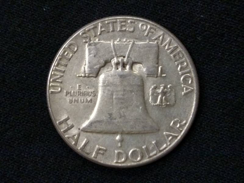 1962 Franklin Silver Half Dollar...
