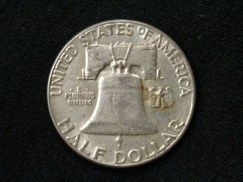 1963 Franklin Silver Half Dollar...