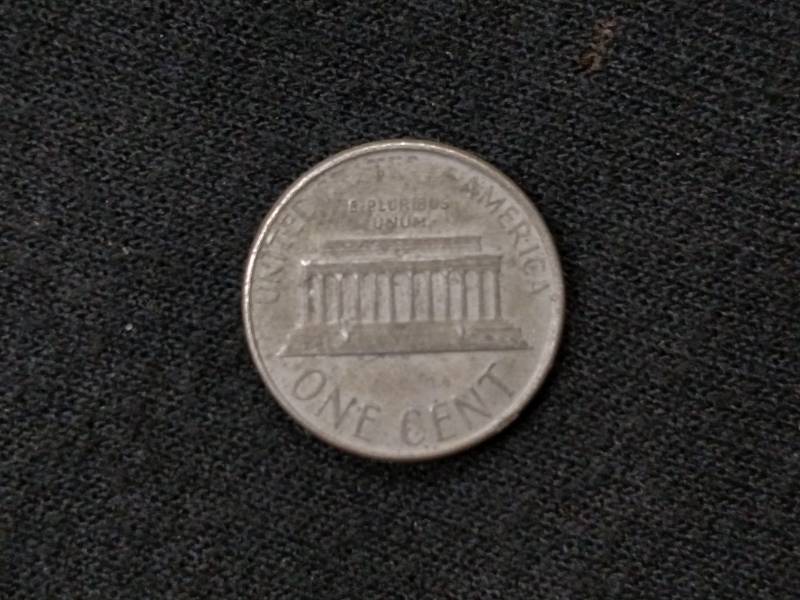 1986 D Zinc Lincoln Penny (No Coppe...