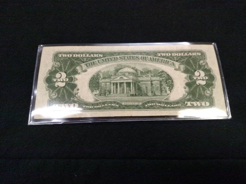 1928 G Two Dollars Red Seal Note...