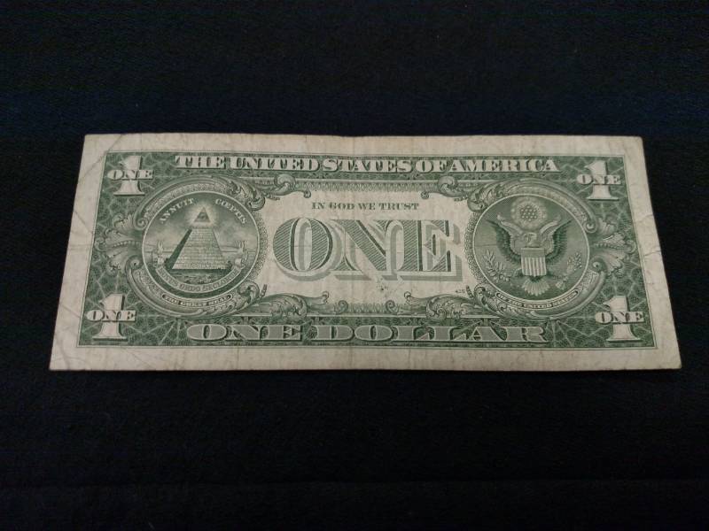 1957 B One Dollar Silver Certificat...