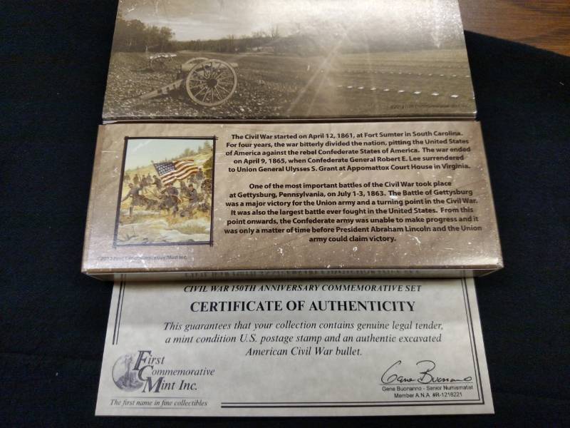Civil War Commemorative Set Include...