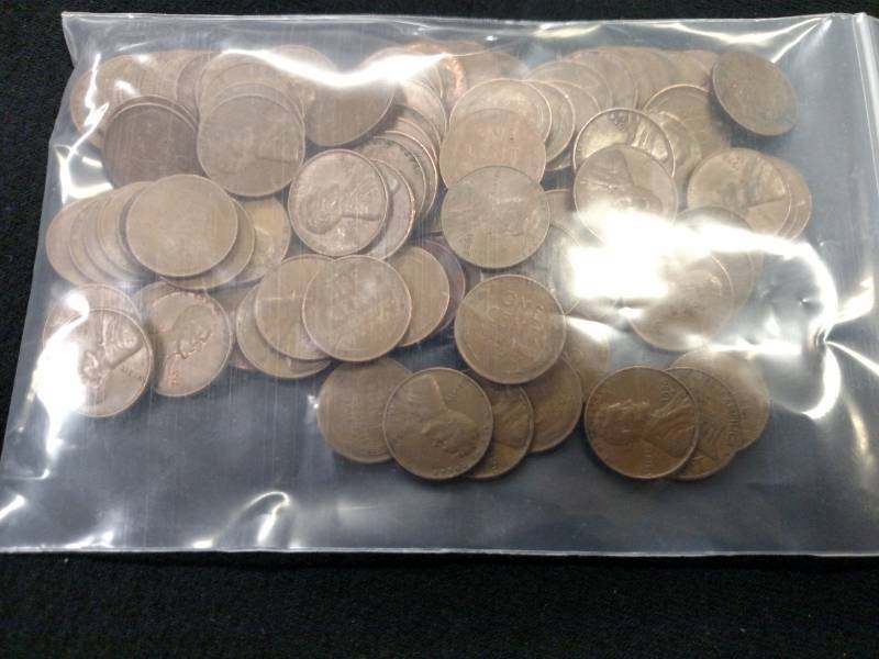 (100) Wheat Pennies...