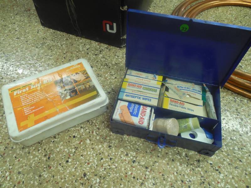 (2) FIRST AID KITS