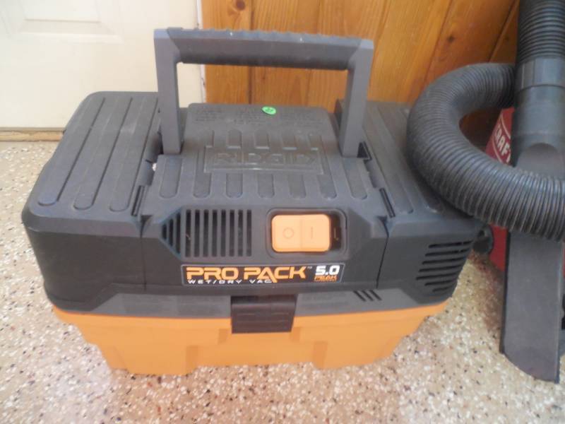 RIDGID PRO PACK 2.0 SHOP VAC
